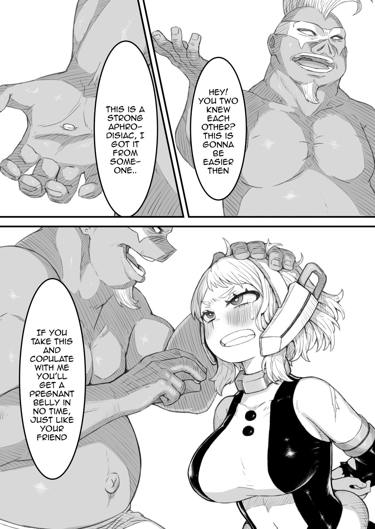 Hentai Manga Comic-Defeated Hero-Read-4